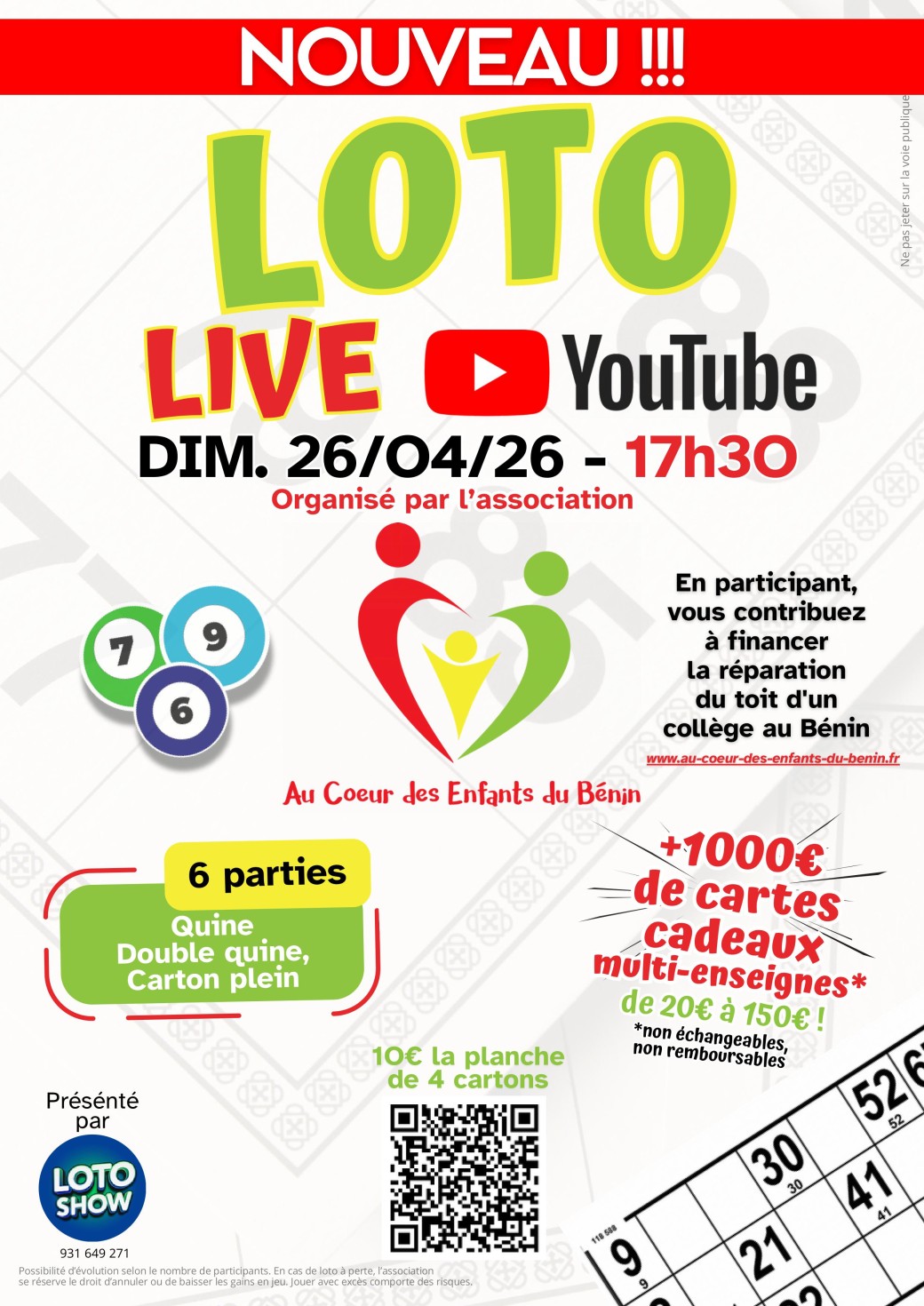 Affiche Lotoshow